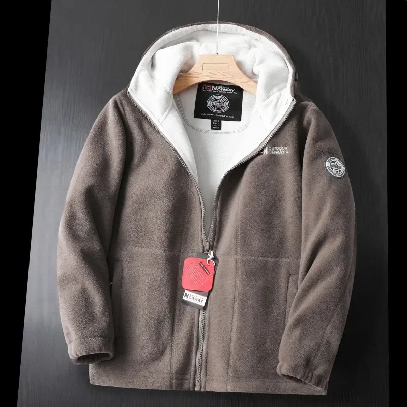 Dalvyn | Embroidered Wool Fleece Jacket