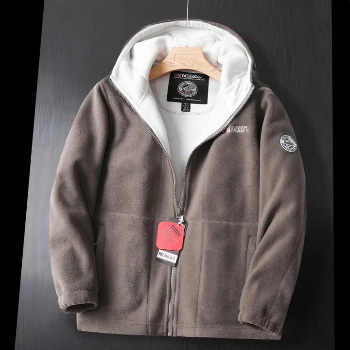 Dalvyn | Embroidered Wool Fleece Jacket