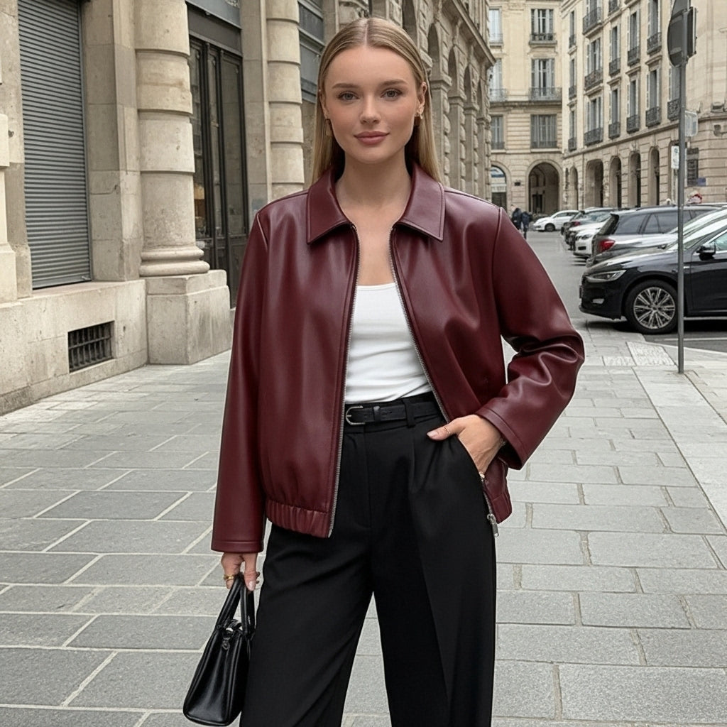 Dalvyn | PU Leather Jacket