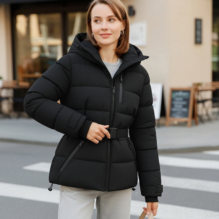 Dalvyn | Women's Belted Puffer Jacket