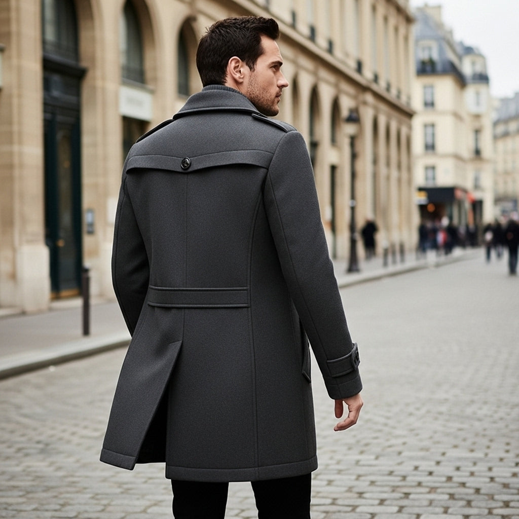 Dalvyn | Men's Wool Trench Coat