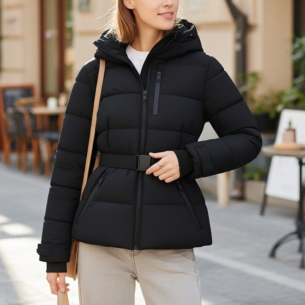 Dalvyn | Women's Belted Puffer Jacket