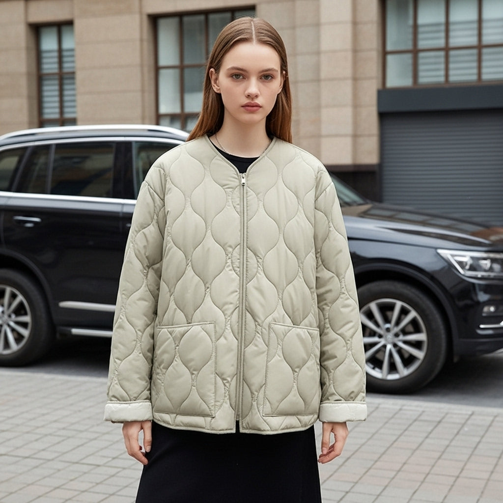 Dalvyn | Women's Cotton Zip Jacket