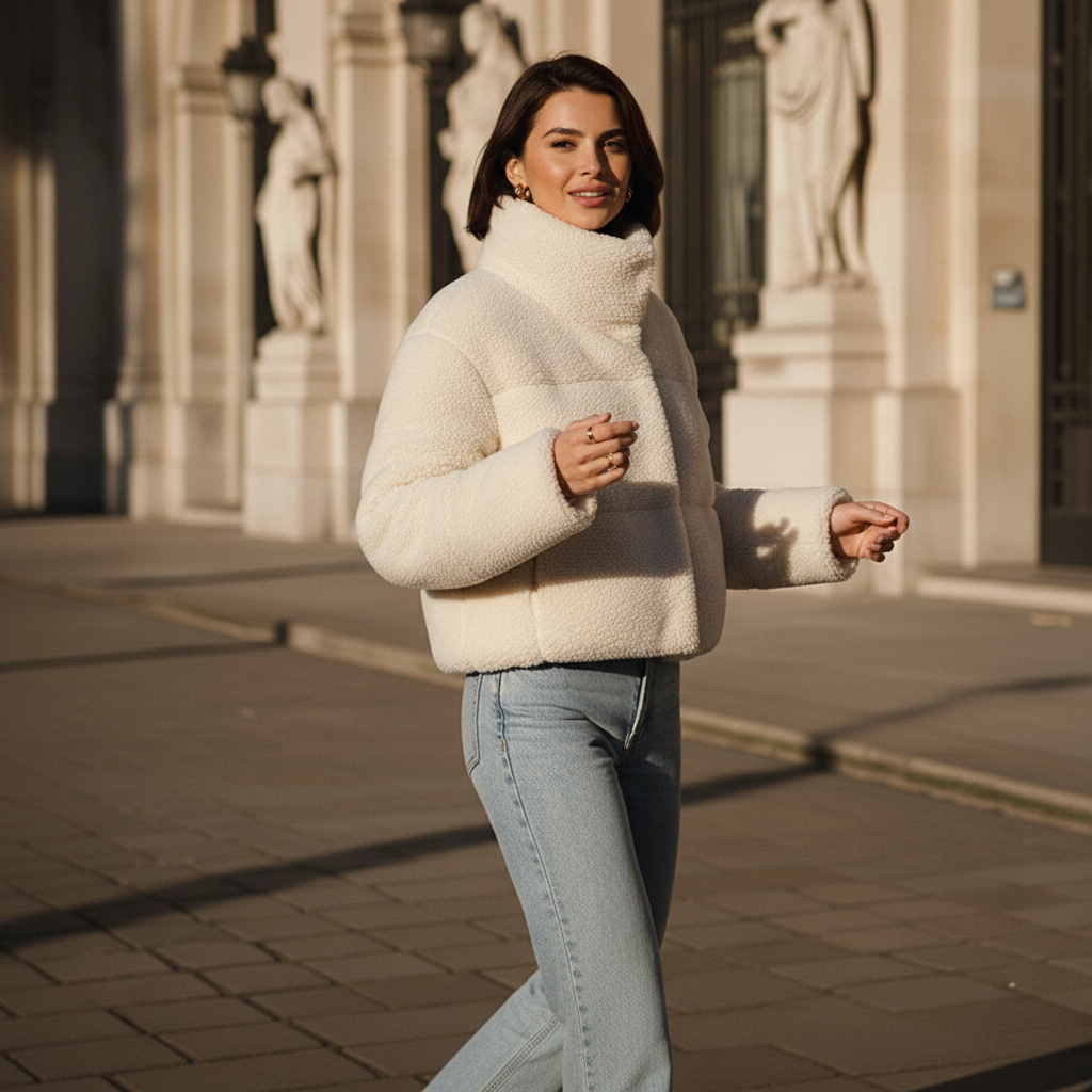 Dalvyn | Lamb Wool Puff Coat