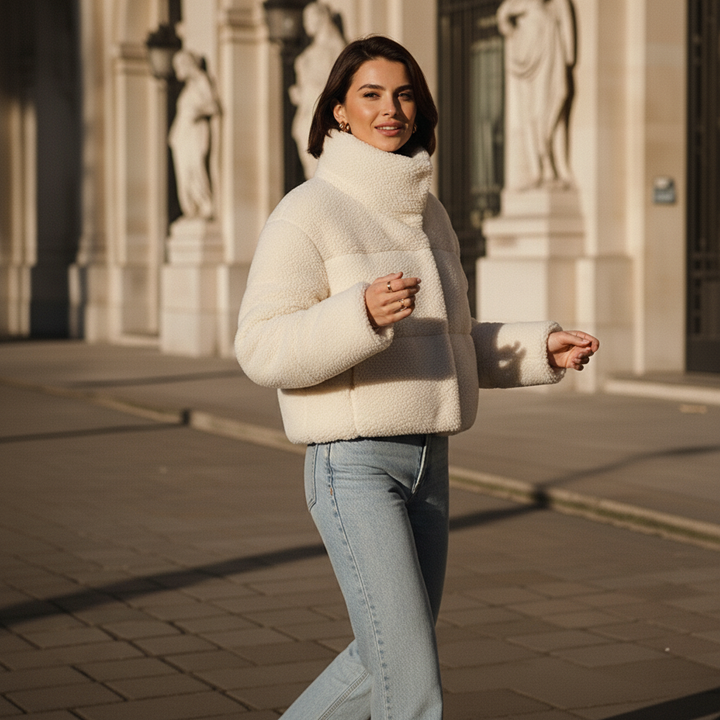 Dalvyn | Lamb Wool Puff Coat