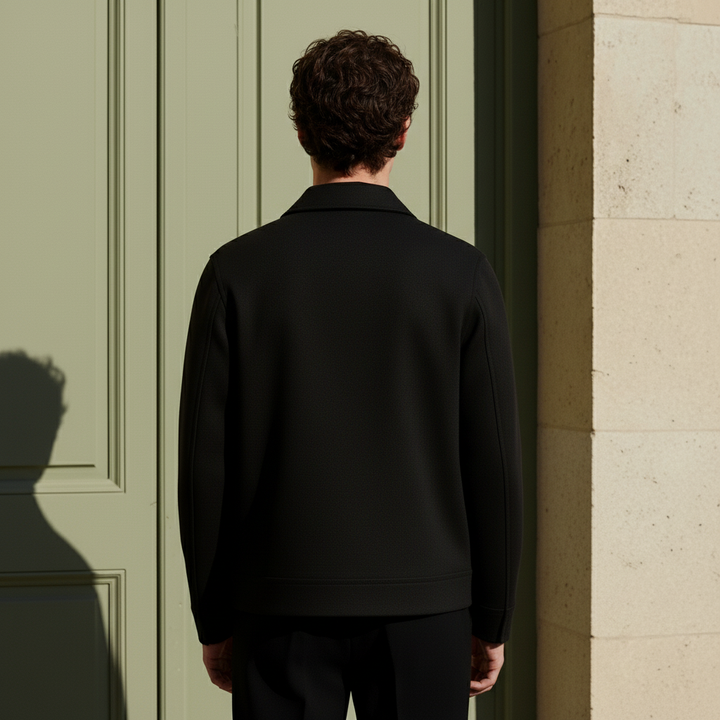 Dalvyn | Suede Oversize Windbreaker