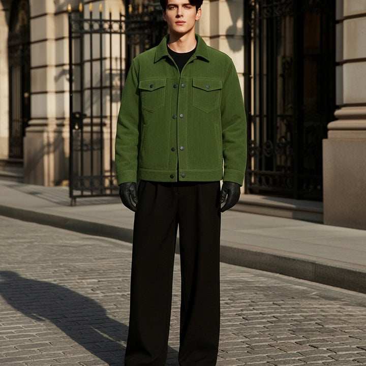 Dalvyn | Men's Corduroy Cargo Jacket