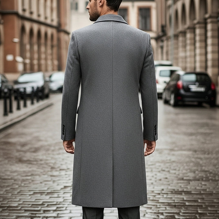 Dalvyn | Men’s Long Wool Overcoat
