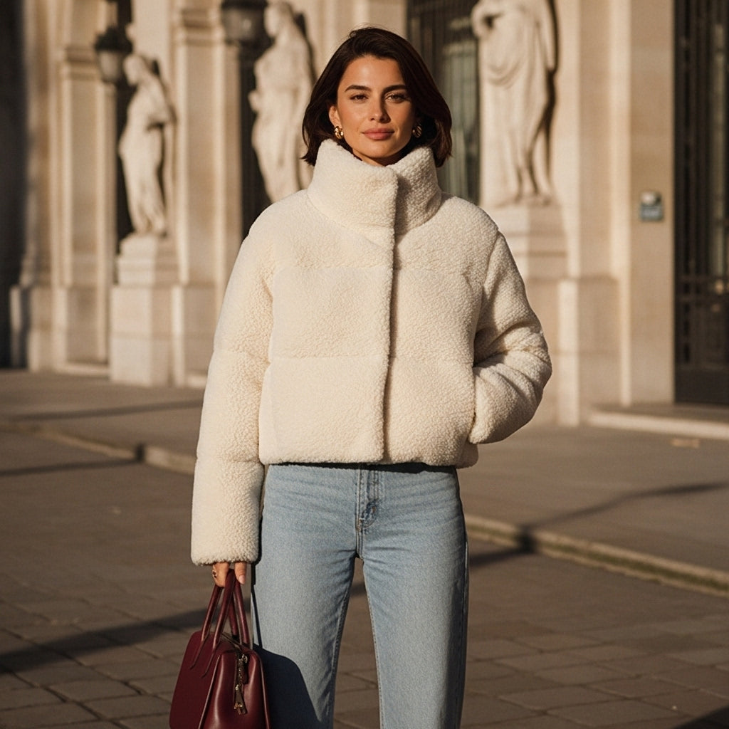Dalvyn | Lamb Wool Puff Coat