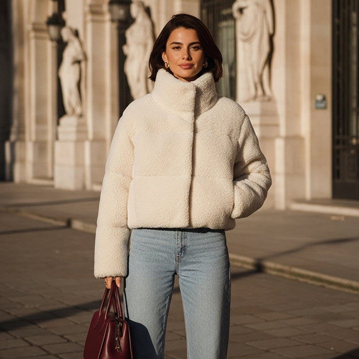 Dalvyn | Lamb Wool Puff Coat