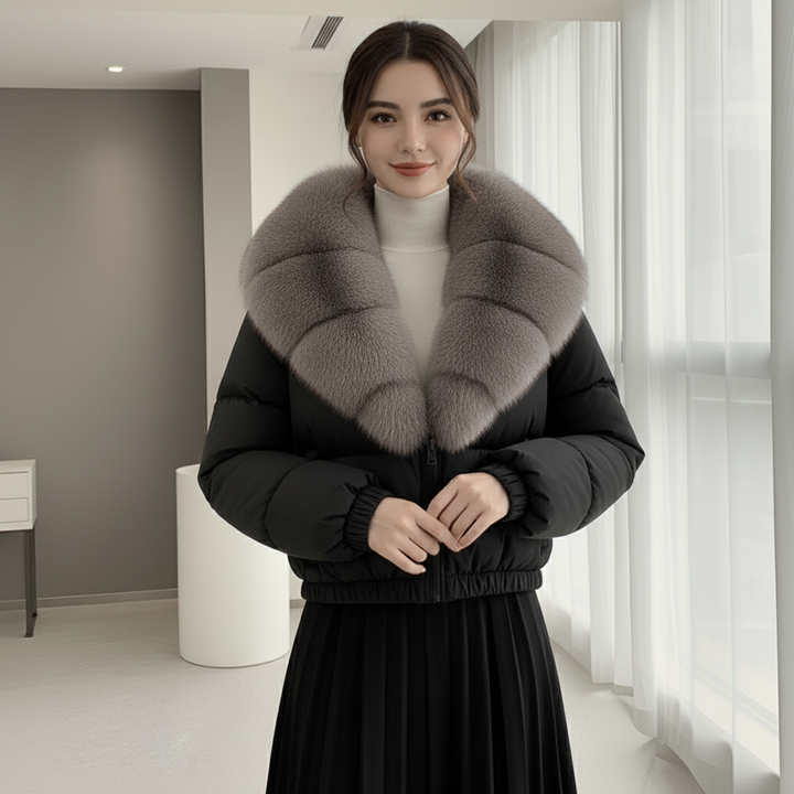 Dalvyn | Fox Fur Down Jacket