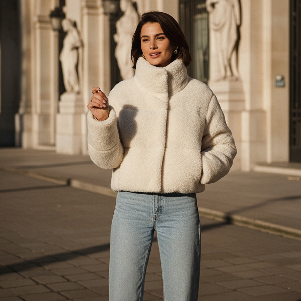 Dalvyn | Lamb Wool Puff Coat