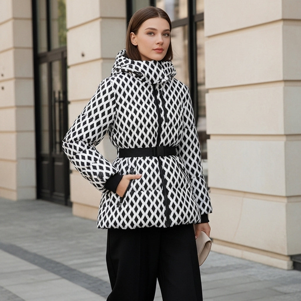 Dalvyn | Women's Belted Puffer Jacket