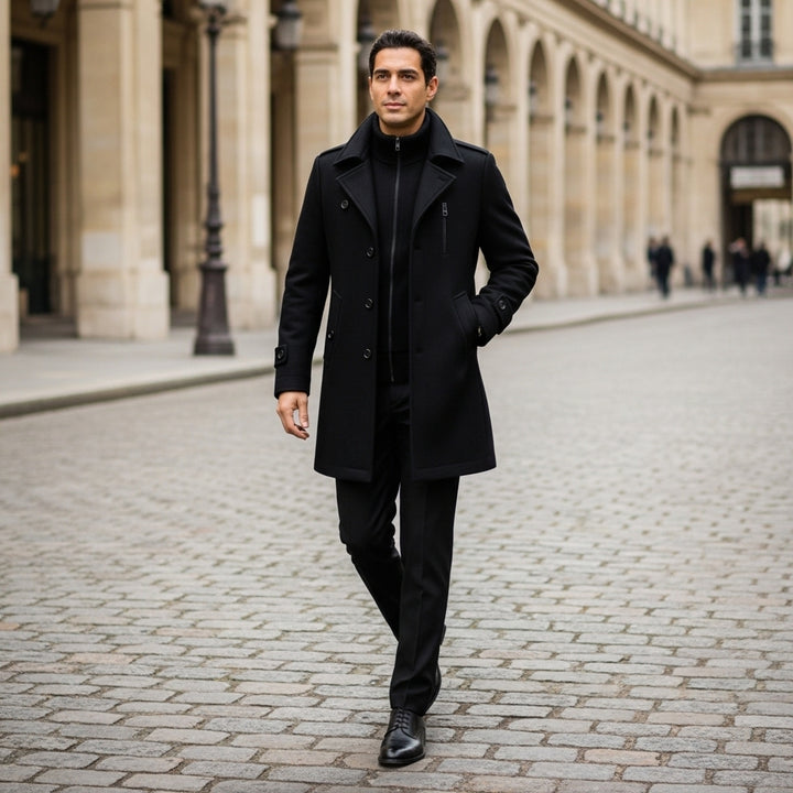 Dalvyn | Men's Wool Trench Coat