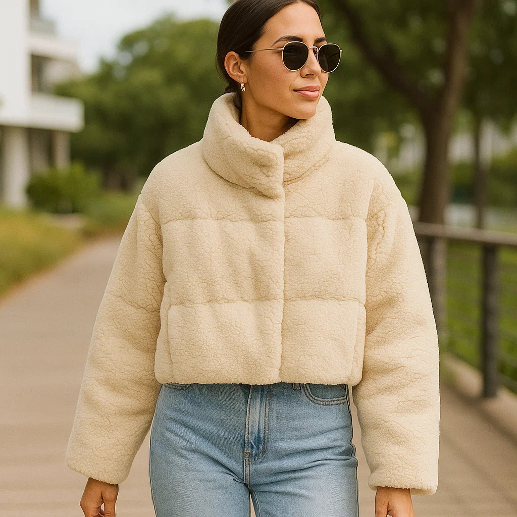 Dalvyn | Lamb Wool Puff Coat