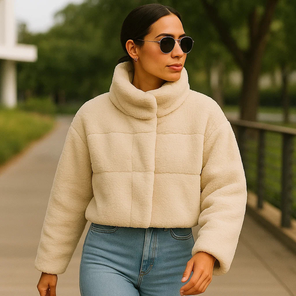 Dalvyn | Lamb Wool Puff Coat
