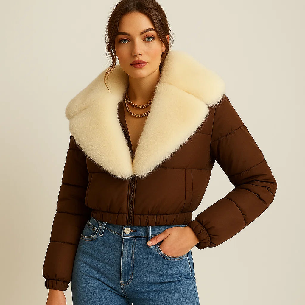 Dalvyn | Fox Fur Down Jacket