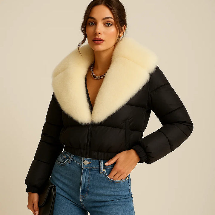 Dalvyn | Fox Fur Down Jacket
