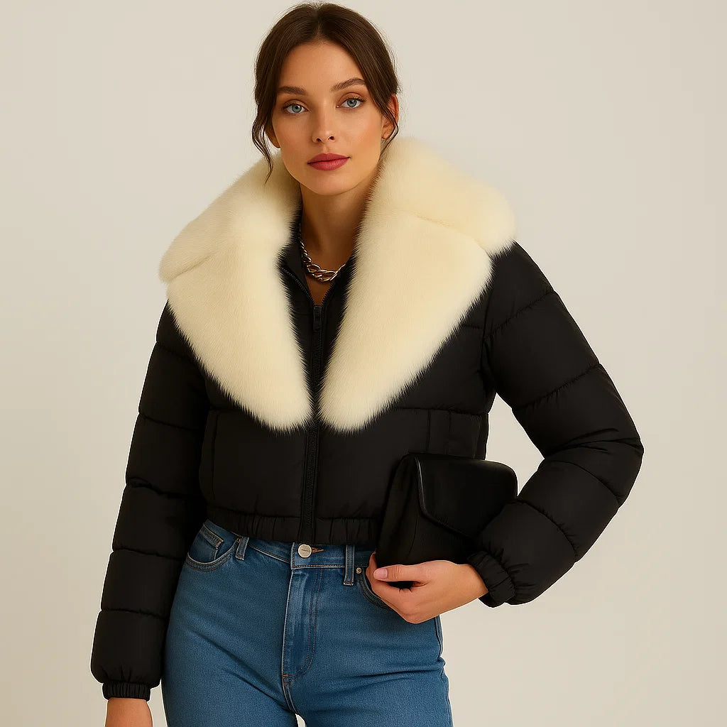 Dalvyn | Fox Fur Down Jacket