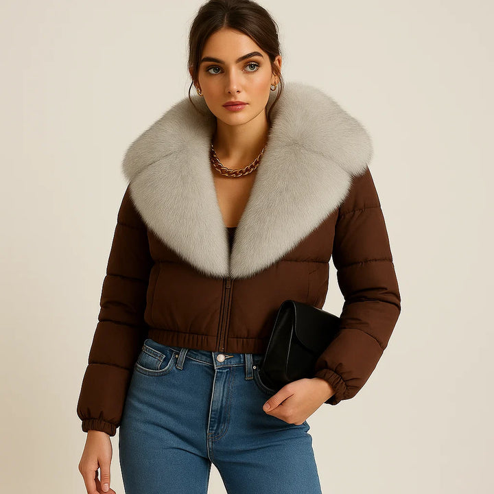 Dalvyn | Fox Fur Down Jacket