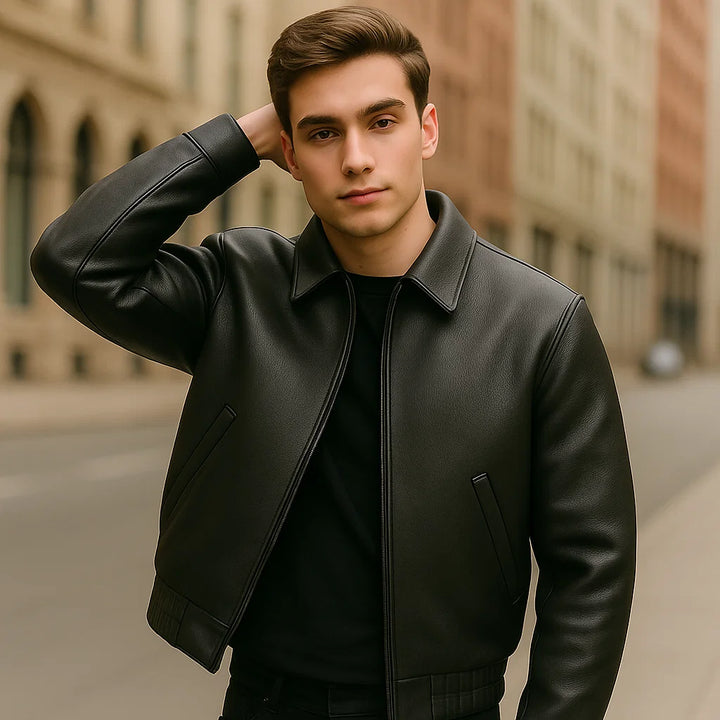 Dalvyn | PU Leather Biker Jacket
