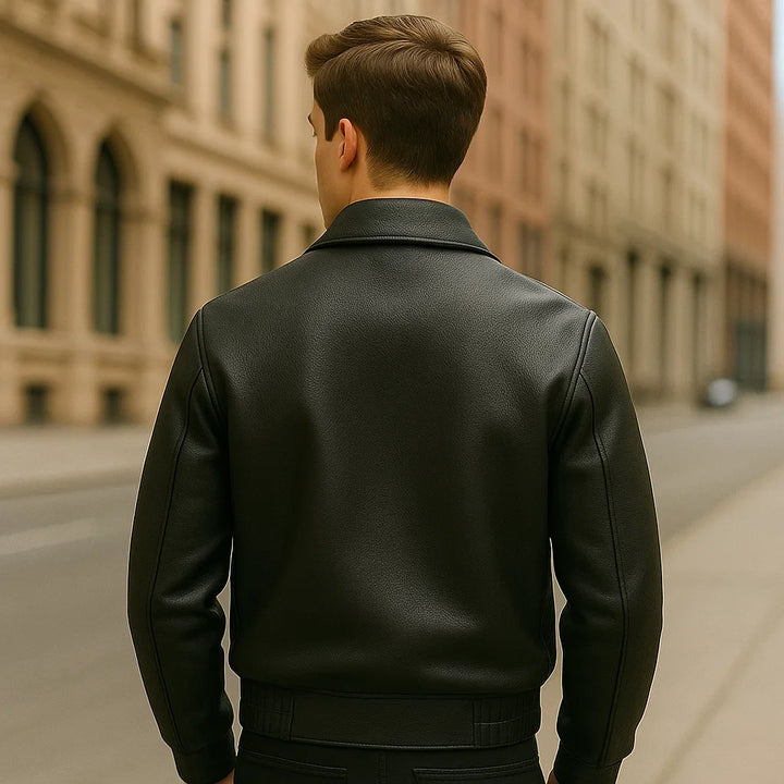 Dalvyn | PU Leather Biker Jacket