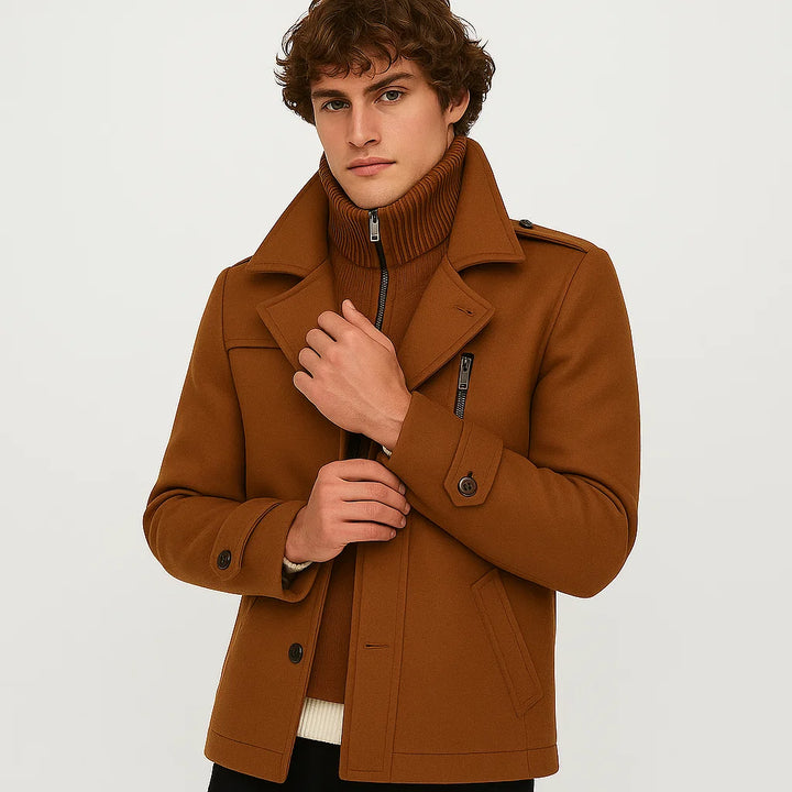 Dalvyn | Men's Wool Trench Coat
