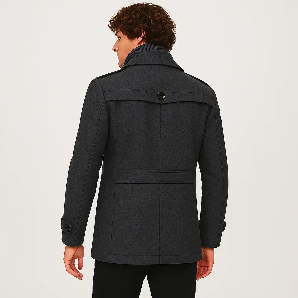Dalvyn | Men's Wool Trench Coat