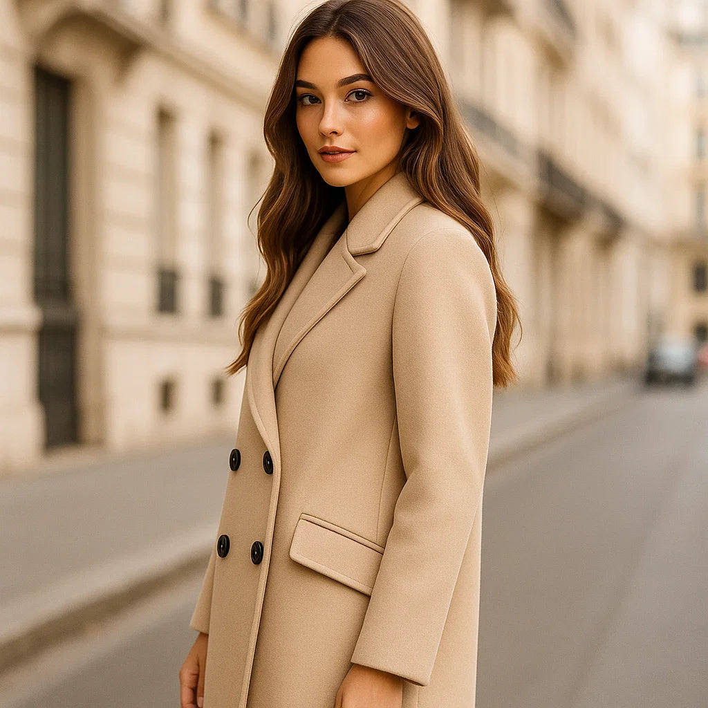 Dalvyn | Double-Breasted Wool Overcoat
