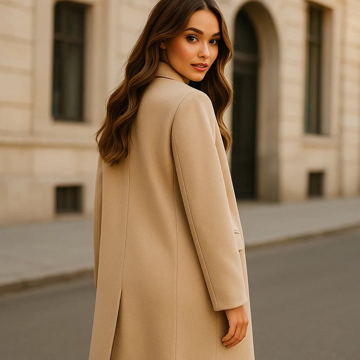 Dalvyn | Double-Breasted Wool Overcoat