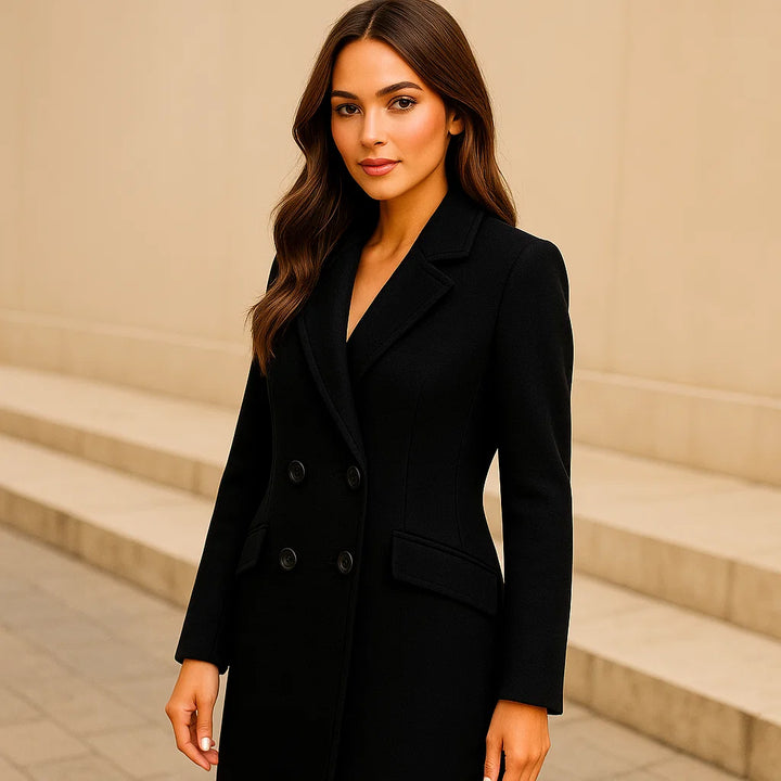 Dalvyn | Double-Breasted Wool Overcoat