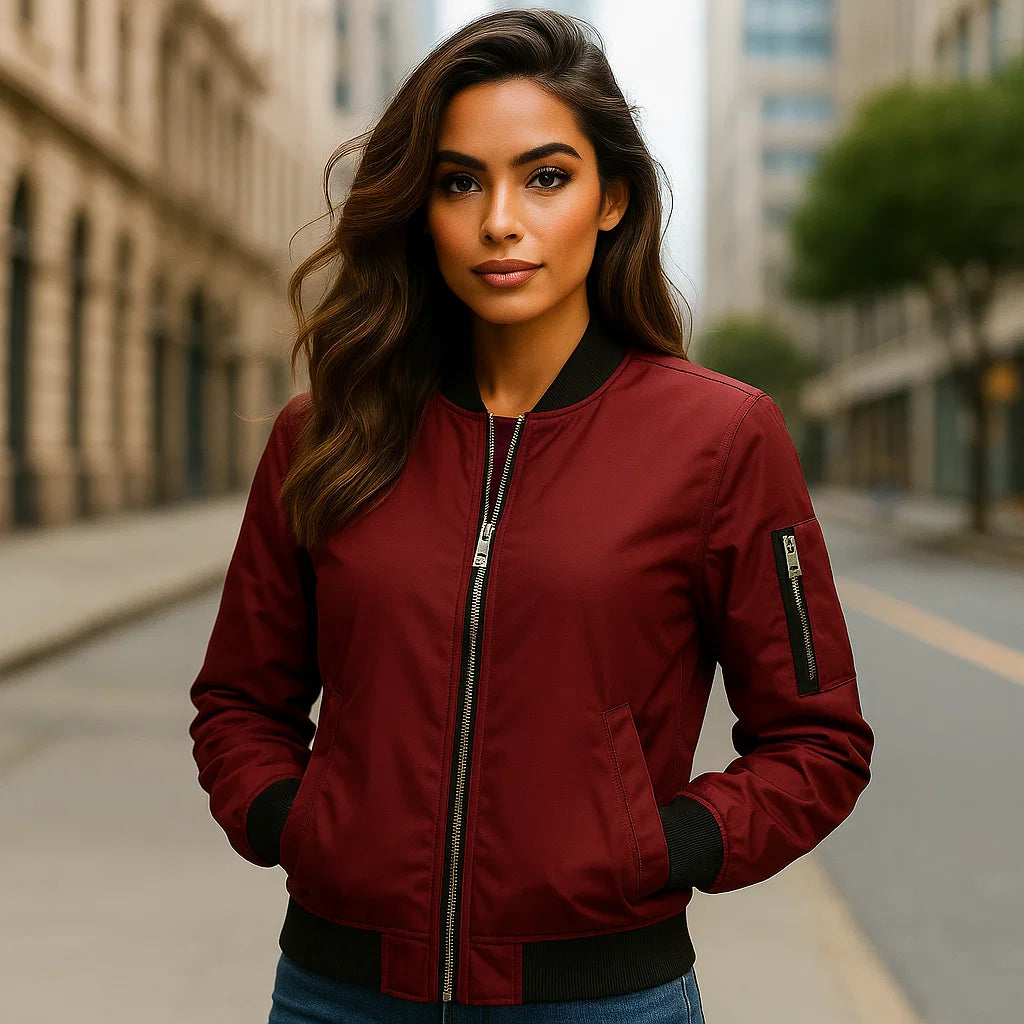Dalvyn | Neck Bomber Jacket