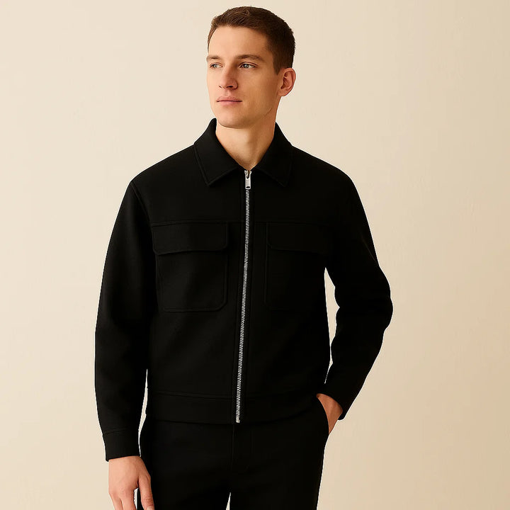 Dalvyn | Suede Oversize Windbreaker