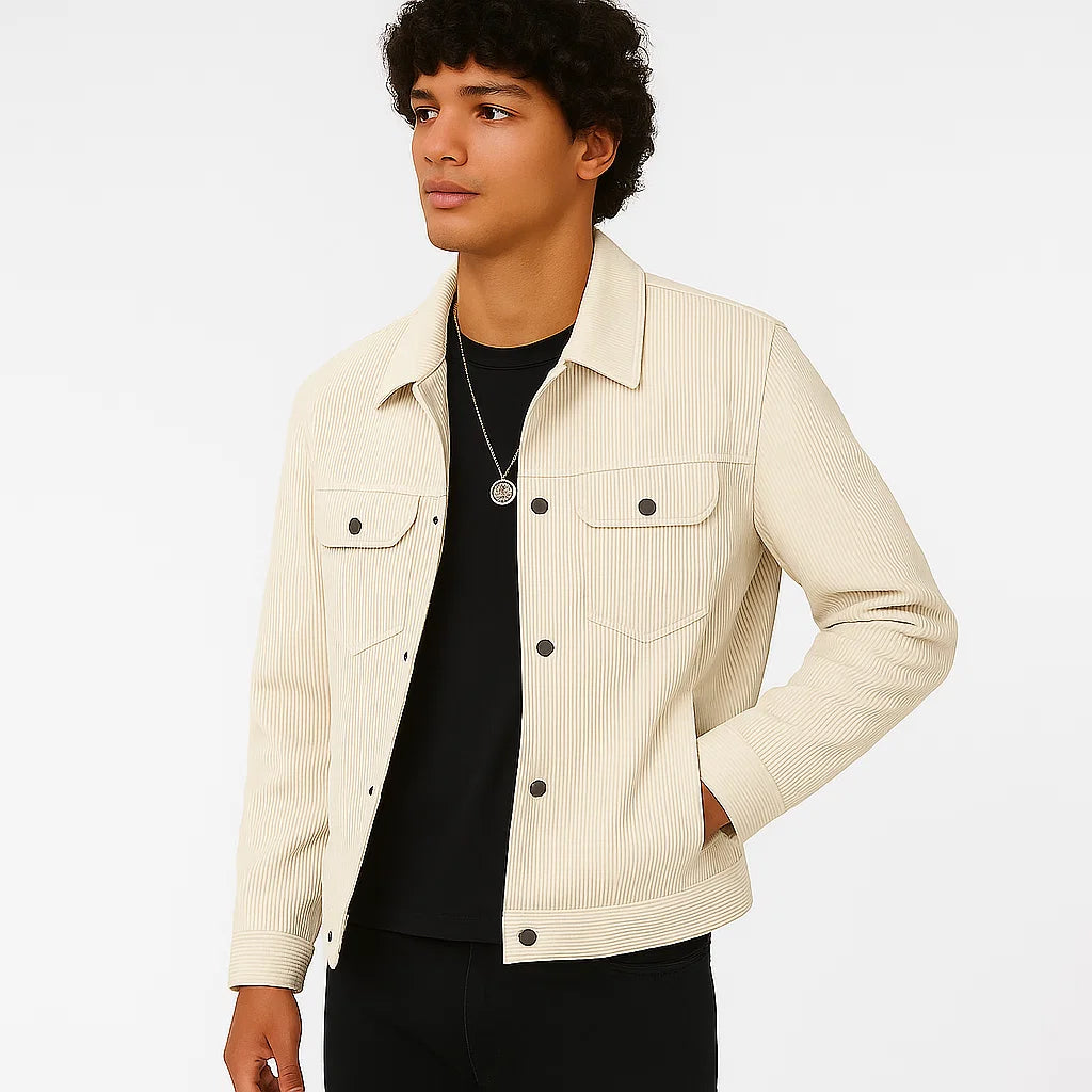 Dalvyn | Men's Corduroy Cargo Jacket