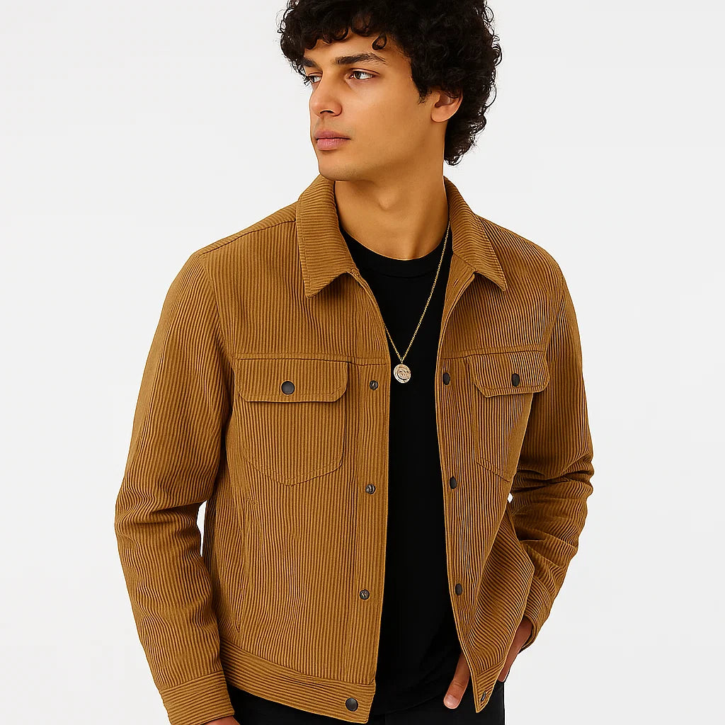 Dalvyn | Men's Corduroy Cargo Jacket