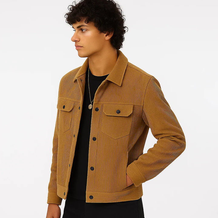 Dalvyn | Men's Corduroy Cargo Jacket