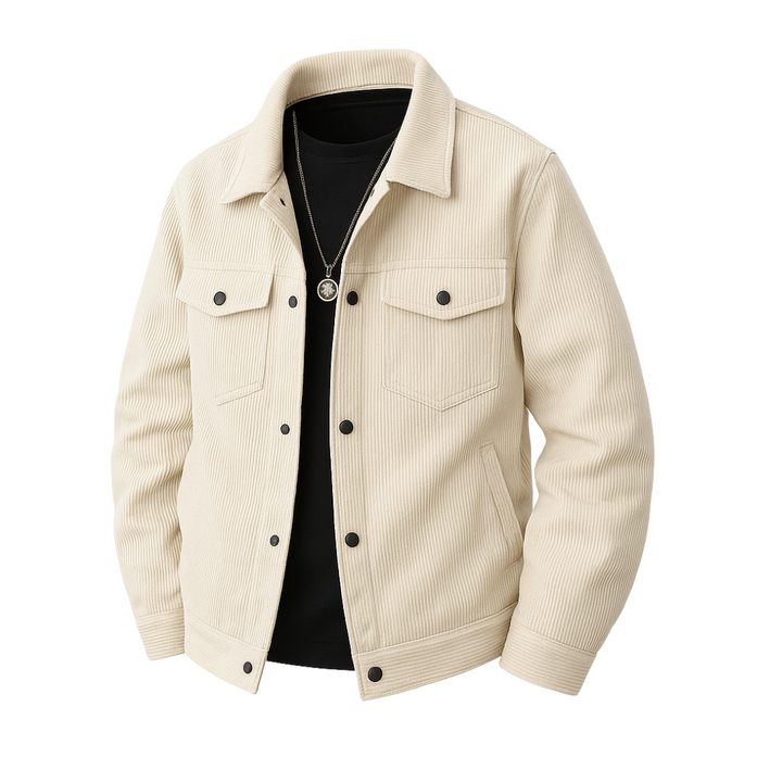 Dalvyn | Men's Corduroy Cargo Jacket